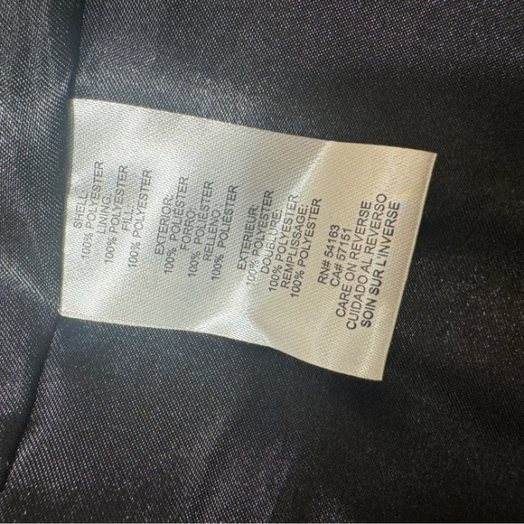 Calvin Klein Black Vest w Gold Accents - Small - Picture 5 of 5